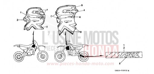 MARK (CR80RN) CR80RN de 1992